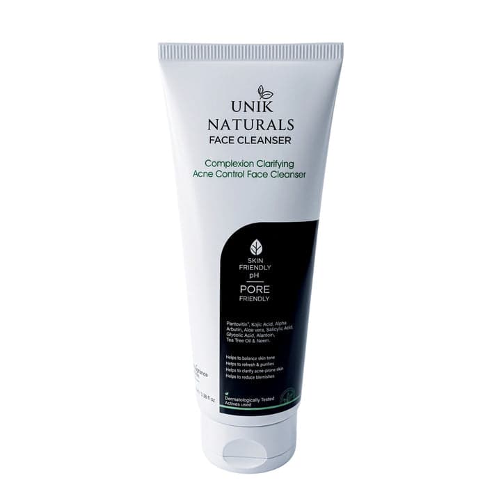 Unik Naturals Face Cleanser for Acne Control & Skin Clarifying